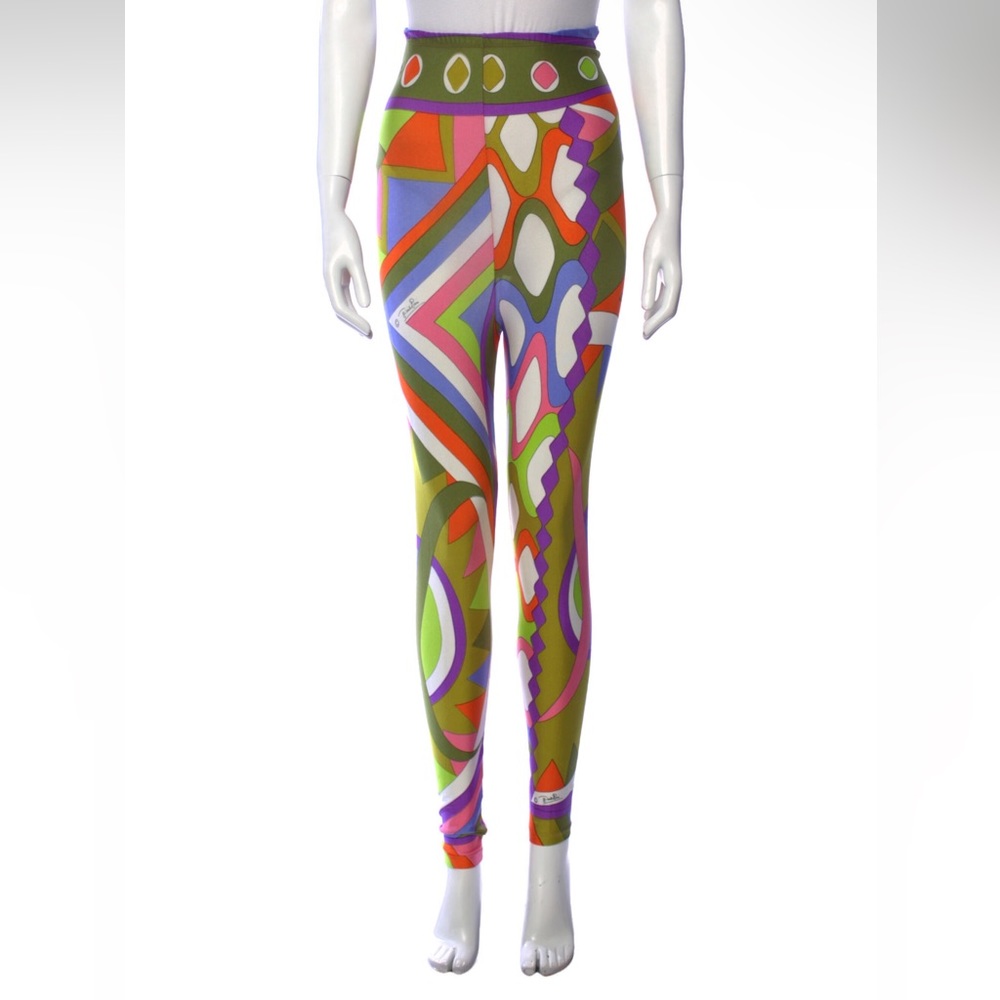 VINTAGE ANKLE LENGTH PUCCI LEGGINGS